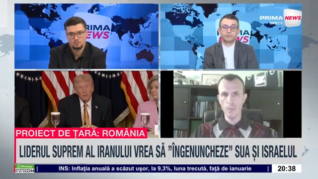 VIDEO. Cristian Barna, expert securitate: România şi-a asumat riscuri în conflictul cu Iran, dar nu este o ţintă directă