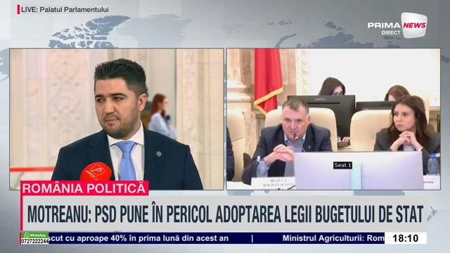 LIVE din Parlament. Brian Cristian (USR): „Toate scenariile sunt posibile” pentru buget, inclusiv fără PSD