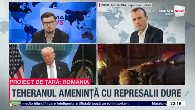 VIDEO. Ameninţări fără precedent: expertul Cristian Barna analizează mesajul lui Trump despre „dispariţia unei civilizaţii”