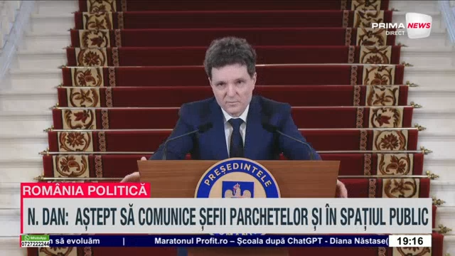 VIDEO. Nicuşor Dan: „Am semnat decretele de numire”. Mesajul preşedintelui pentru procurori