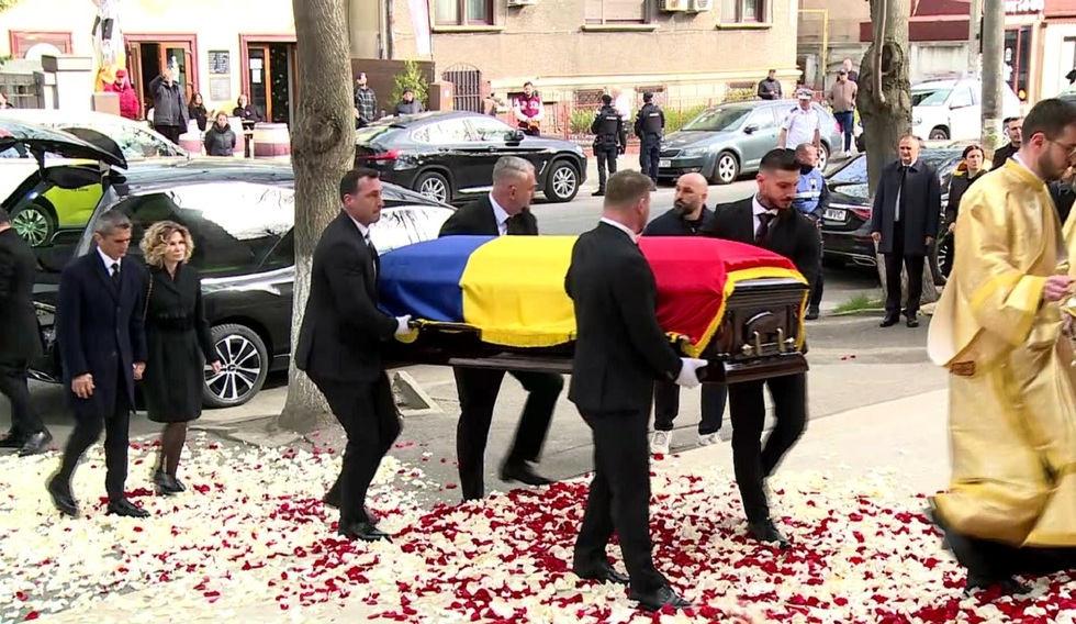 Personalităţile din sport prezente la înmormântarea lui Mircea Lucescu. Gigi Becali: ”Era într-adevăr un super-om”
