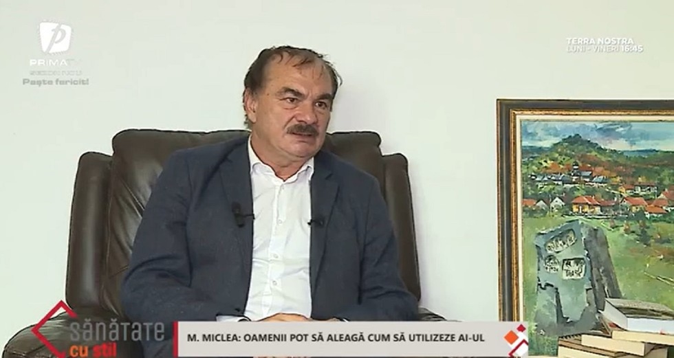 VIDEO. Societatea riscă să devină dependentă de AI, avertizează Mircea Miclea. „Unii vor deveni legaţi de aceste instrumente.”