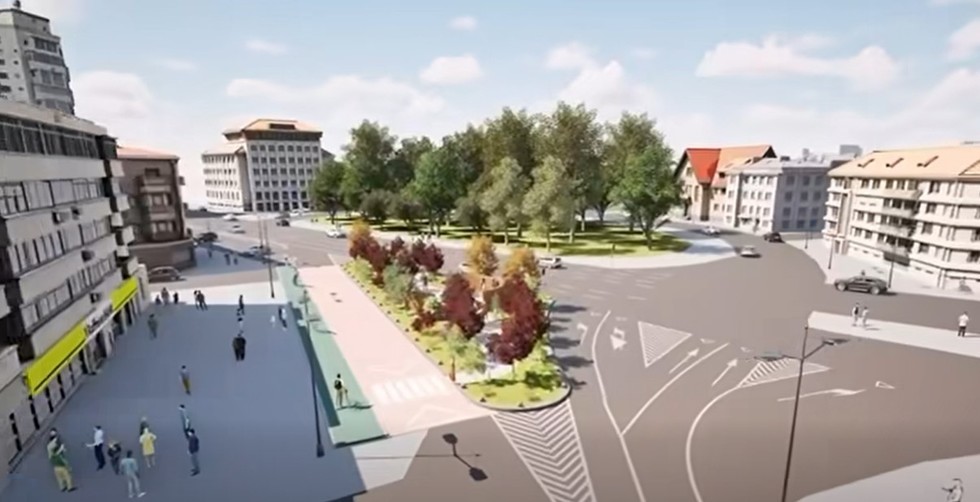 O nouă oază urbană prinde contur în Bucureşti. Calea Dorobanţi va avea un spaţiu complet reamenajat