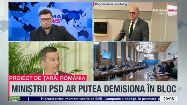 VIDEO. Politologul Bogdan Jelea, despre criza politică: „Am rezerve privind capacitatea lui Nicuşor Dan de a-şi impune un punct de vedere”