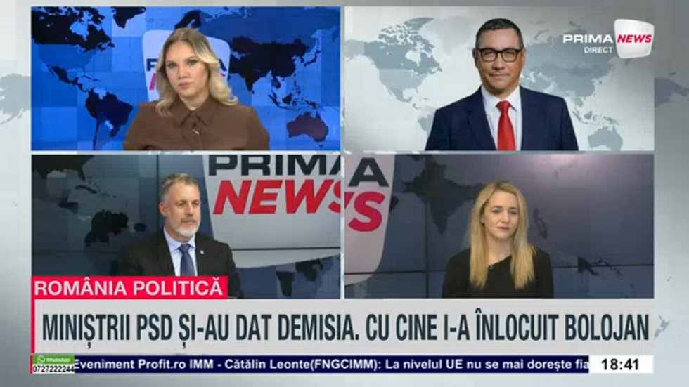 VIDEO. Victor Ponta: „PSD şi USR nu vor funcţiona niciodată în acelaşi guvern”