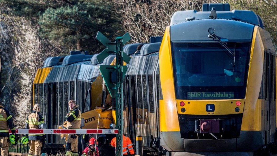 Doi români, implicaţi în accidentul feroviar grav din Danemarca. Ce se ştie despre starea lor