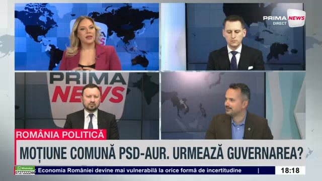 VIDEO. „AUR la căruţa PSD sau PSD la căruţa AUR?” Fabian Radu: „De ce să nu dăm jos Guvernul împreună?”