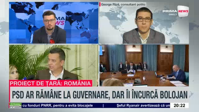 VIDEO. George Râpă: Cheia guvernării rămâne la PNL. PSD riscă blocaj total fără liberali