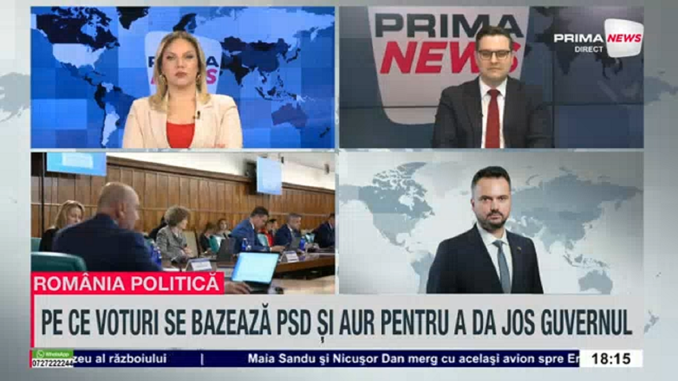 VIDEO. Fabian Radu: „AUR susţine instalarea unui guvern interimar după căderea Executivului”