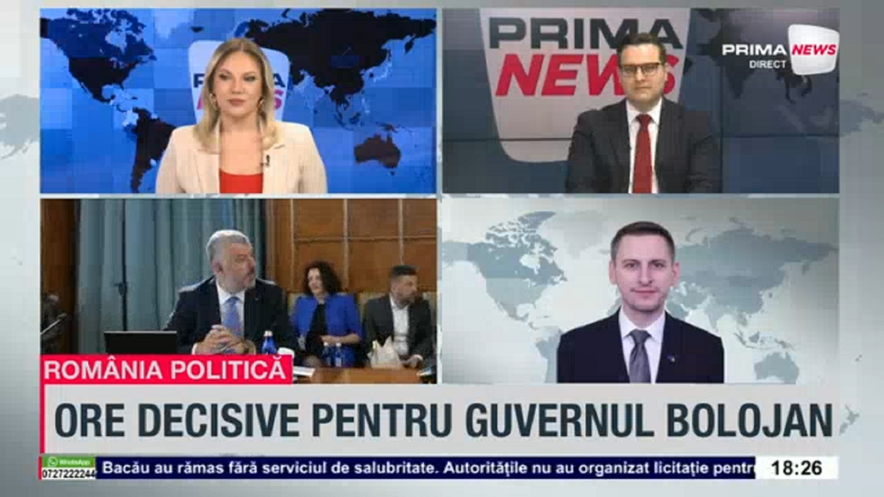 VIDEO. USR nu susţine moţiunea de cenzură. George Gima: „Ar fi un dezastru economic pentru ţară”