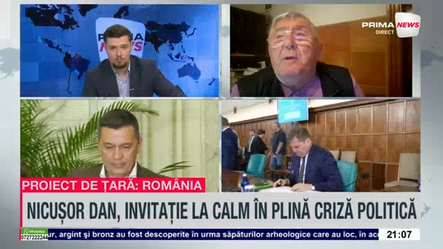 VIDEO. Cornel Nistorescu: „România nu va rămâne neguvernată. Foamea de putere va strânge un grup care să guverneze”
