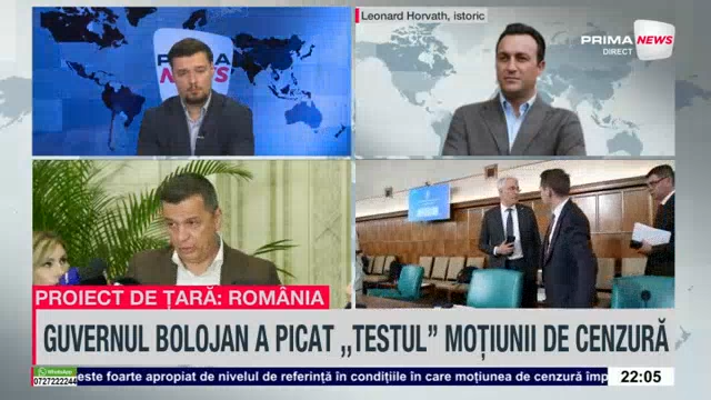 VIDEO. Leonard Horvath, istoric: România are mult de suferit pe plan extern din cauza instabilităţii politice