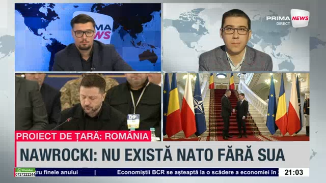 VIDEO. George Rîpă, despre mizele summit-ului de la Bucureşti: Intrăm într-o nouă epocă de securitate. Europa îşi construieşte armate capabile să acţioneze şi fără SUA