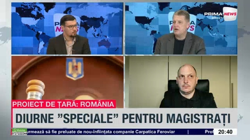 VIDEO. Costi Mocanu, despre diurnele magistraţilor detaşaţi: „23 de lei pe zi e ca şi cum n-ai dat nimic”