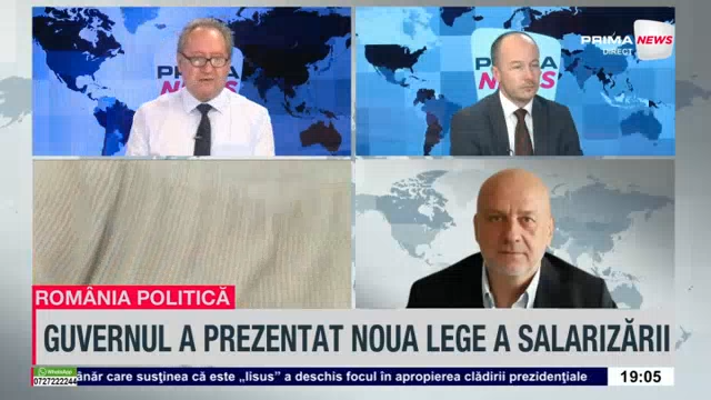 VIDEO. Ce spune liderul BNS despre legea salarizării. Analiza lui Dumitru Costin, la Prima News
