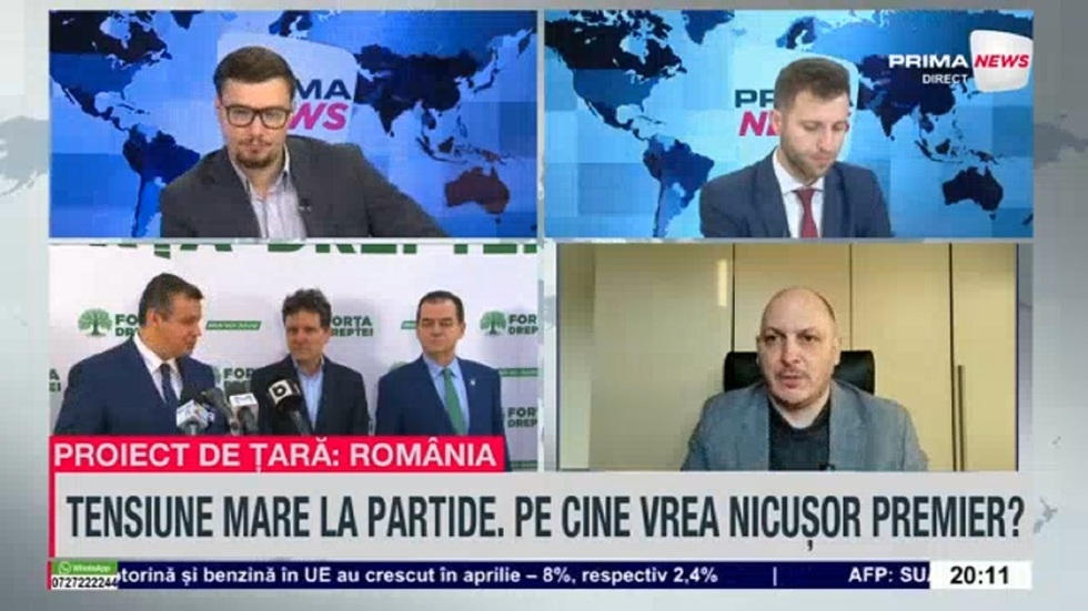 VIDEO. Ciprian Aron, despre relaţia dintre Nicuşor Dan şi viitorul premier: „Vrea la Palatul Victoria o prelungire administrativă a Cotroceniului”