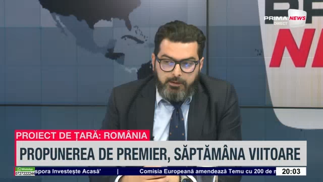 VIDEO. Radu Turcescu: Eugen Tomac premier pare soluţia de compromis a lui Nicuşor Dan