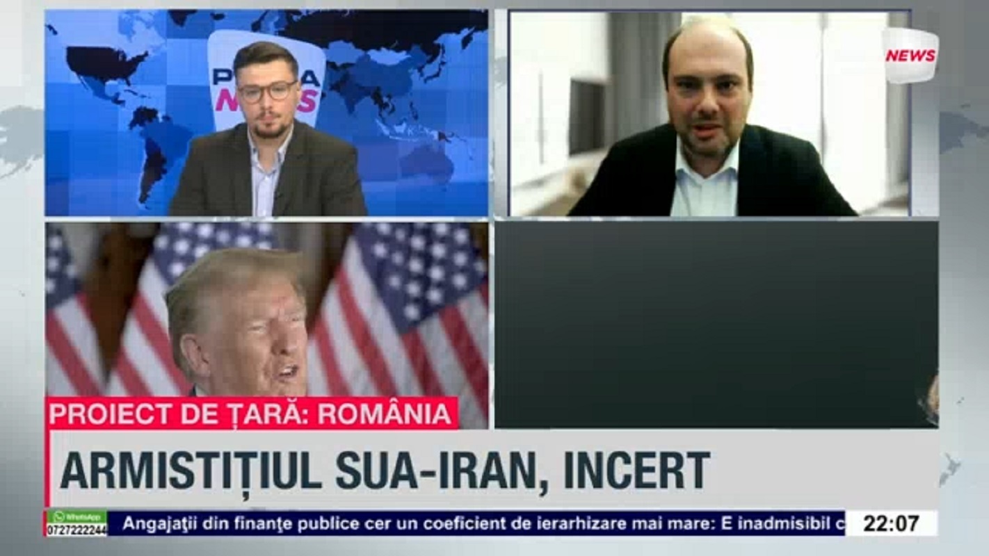 VIDEO. Andrei Schwartz: Un acord semnat cu actualul regim de la Teheran are o valoare foarte redusă