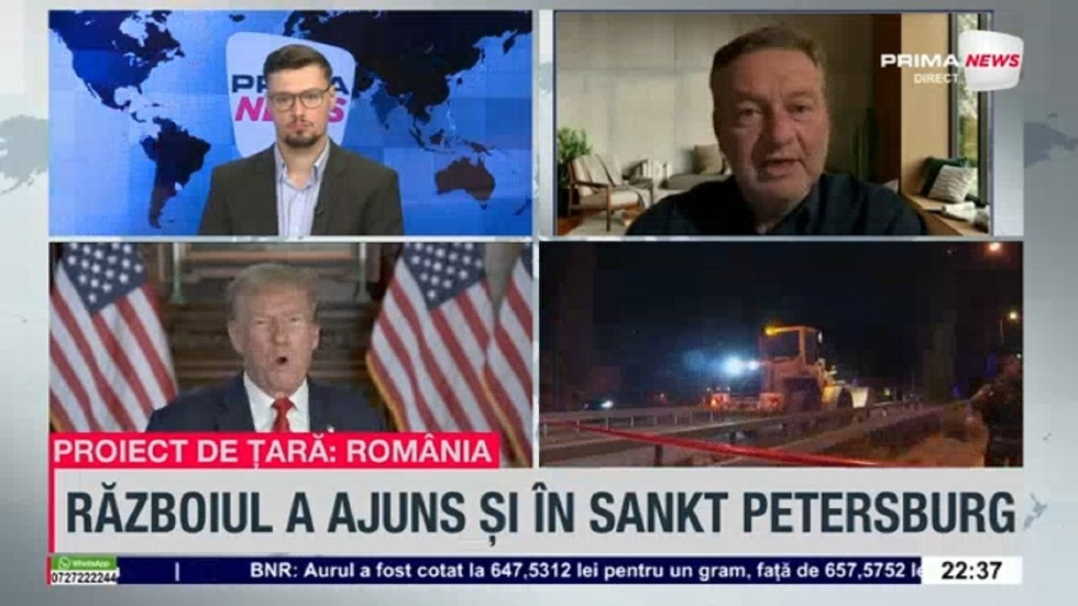 VIDEO David Maxim: Ucraina a reuşit să mute războiul pe teritoriul Federaţiei Ruse