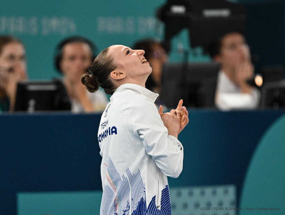 Gimnasta Sabrina Voinea, în centrul unui nou scandal. Şi-ar fi bătut partenerul, iar acesta a ajuns la IML