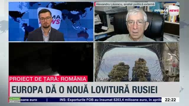 VIDEO. Analist politică externă: Putin şi Zelenski spun că vor pace, dar realitatea de pe teren arată altceva