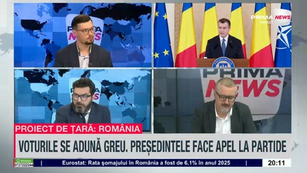 VIDEO. Analistul Radu Turcescu: Apariţia lui Nicuşor Dan arată că Eugen Tomac este departe de o majoritate parlamentară
