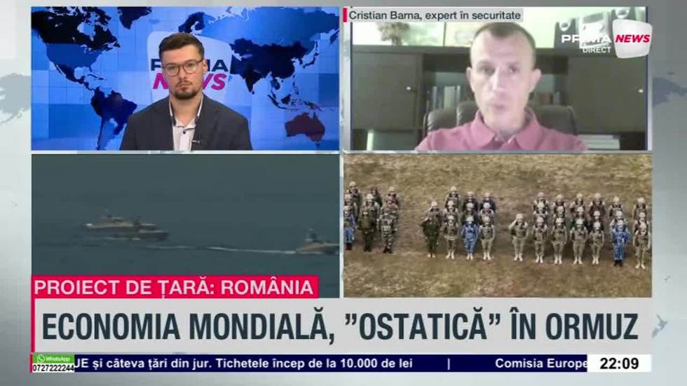 VIDEO. Cristian Barna, expert în securitate, despre situaţia de pe plan internaţional: „România apare pe harta internaţională”
