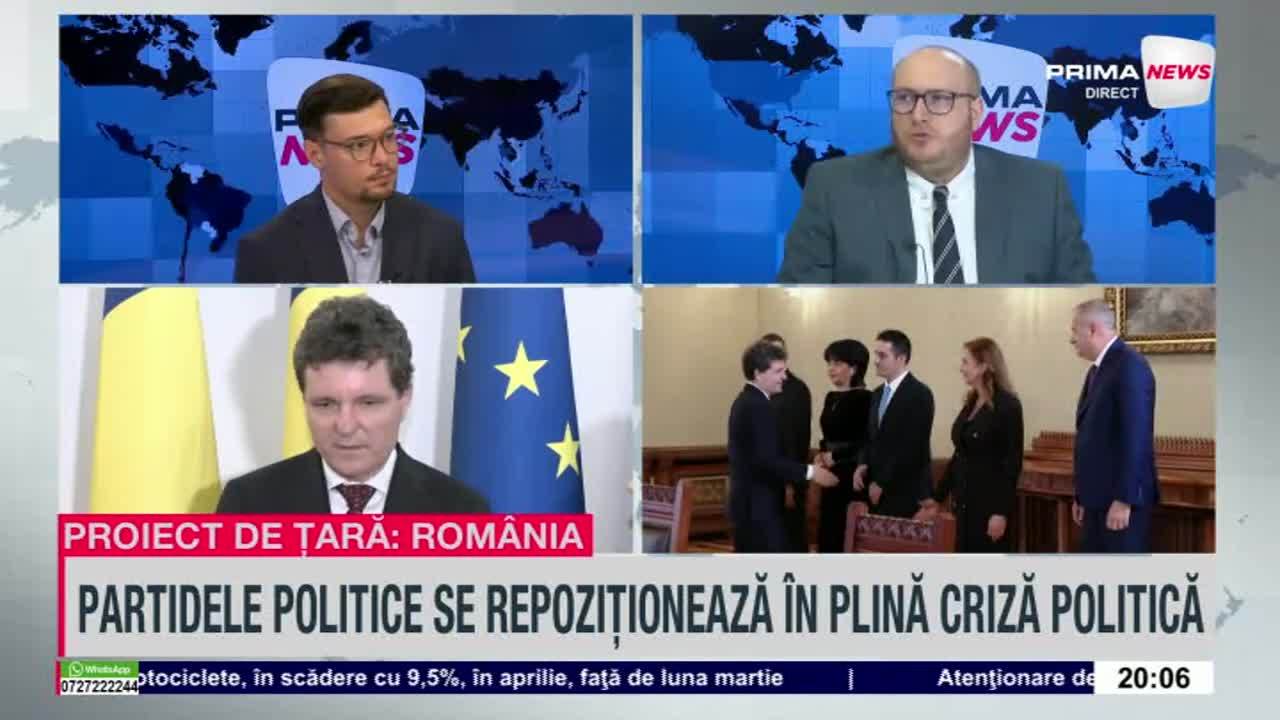 VIDEO. Cristian Roşu, analist politic, comentează varianta unui guvern minoritar: „Ar fi un guvern fără puteri depline”