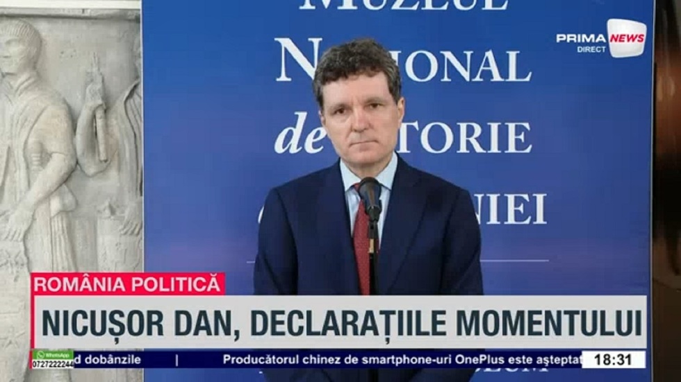 VIDEO. Nicuşor Dan: „Partidele trebuie să găsească o majoritate. Eu cred că un guvern tehnocrat ne-ar fi pus într-o situaţie mai bună”