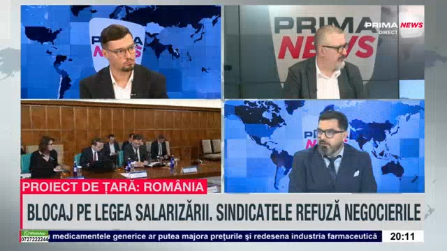 VIDEO. Radu Turcescu: Legea salarizării a fost comunicată prost. „Veniturile vor scădea, iar oamenii văd că s-au găsit bani pentru demnitari”