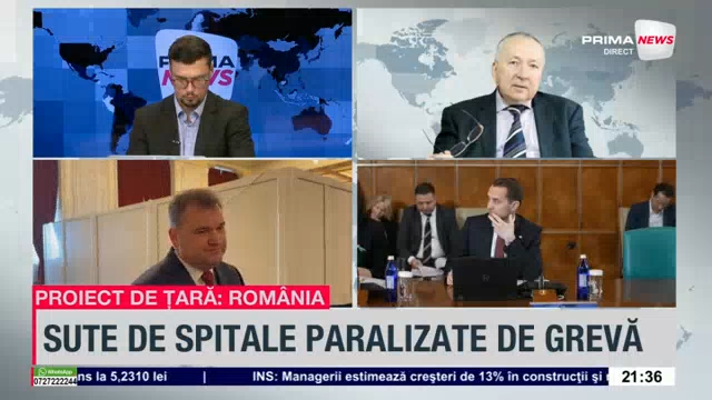VIDEO. Emilian Imbri: „În sănătate sunt trei mari probleme: salarizarea, lipsa de personal şi Bolojan”