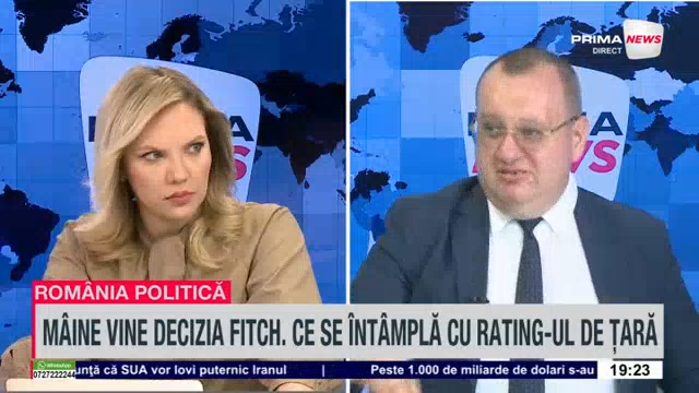 VIDEO. Fitch decide vineri soarta ratingului României / Alexandru Bodislav: „Trebuie să vină ceva miraculos. Grosul indică o retrogradare”