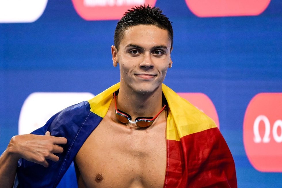 David Popovici s-a calificat cu cel mai bun timp în finala la 200 de metri liber de la Campionatul European