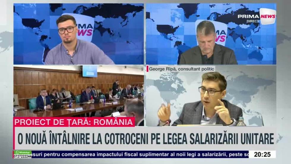 VIDEO. Avertismentul lui George Rîpă cu privire la legea salarizării: „Adevărul este că nu sunt bani”