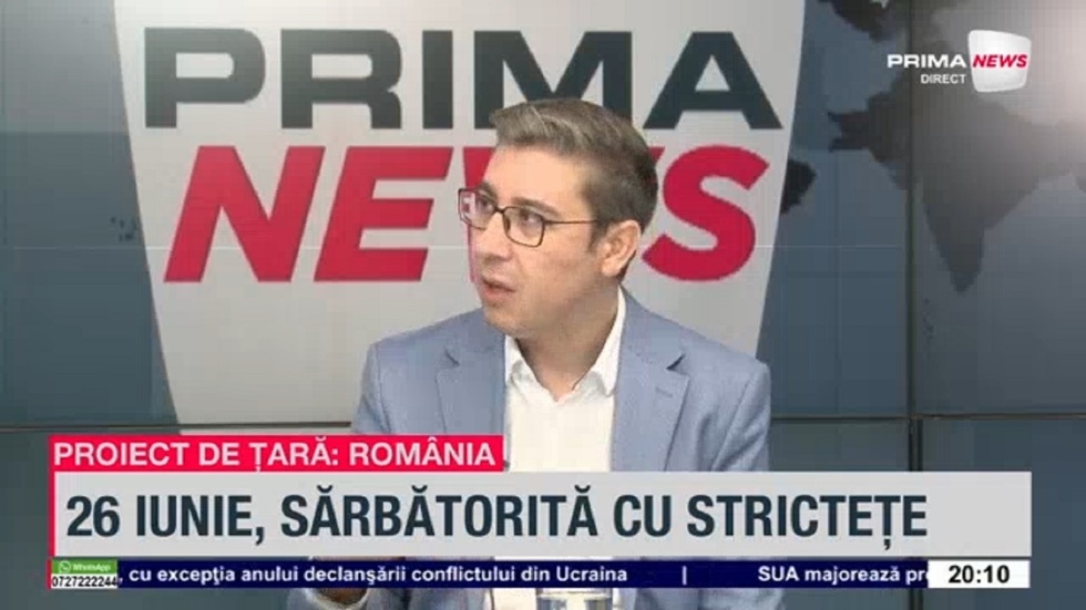 VIDEO. Consultantul politic George Râpă, despre proiectul AUR privind Drapelul Naţional: „E o imbecilitate sinistră”