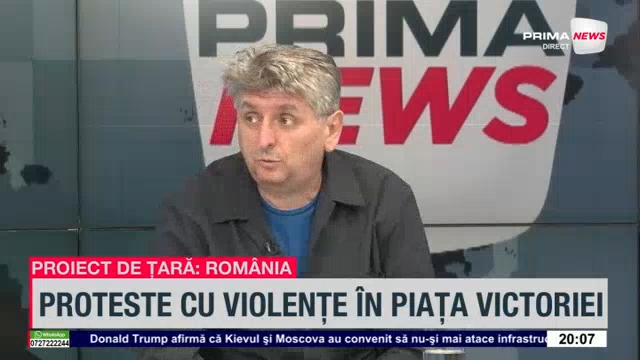 VIDEO. Emilian Isăilă: Vor exista efecte politice în urma protestului violent de astăzi. Se observă o tendinţă din partea AUR