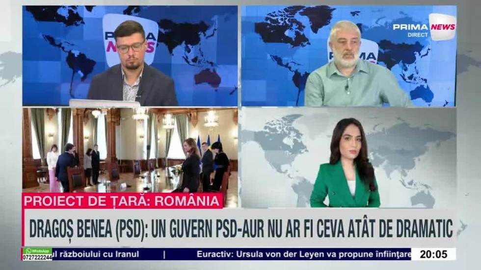 VIDEO. Consultări finale la Cotroceni pentru formarea Guvernului. Elena Crângaşu, jurnalistă: „Ne aşteptăm să existe o desemnare mâine seară” 