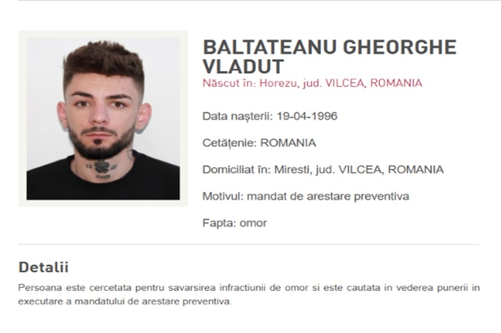 Principalul suspect în cazul tinerei găsite moarte într-o valiză pe Olt, adus în România. Bărbatul a fost preluat din Elveţia
