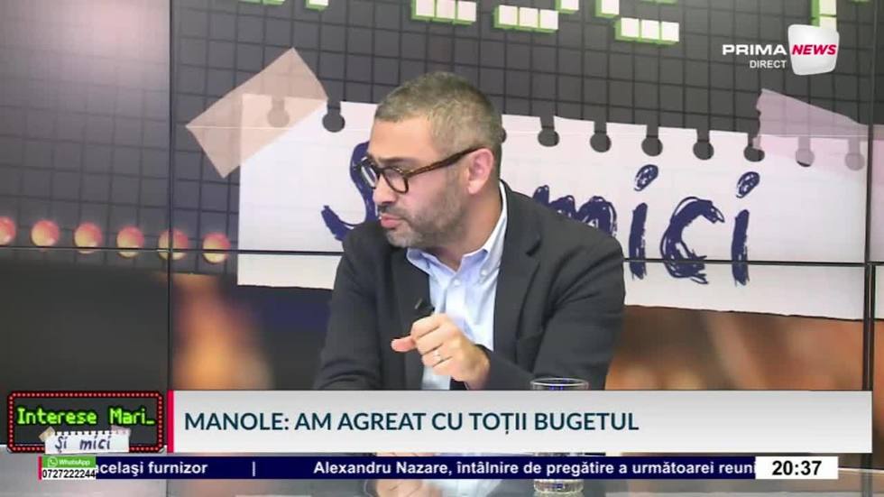 VIDEO. Este posibilă o guvernare PSD-AUR? Florin Manole, fost ministru al Muncii: „George Simion nu este un politician de încredere”
