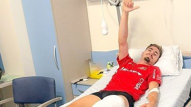 Primasport.ro: Dragoş Iancu, fotbalistul care acum patru luni a suferit o accidentare horror, e gata de revenire. ”Ei m-au ajutat cel mai mult!”