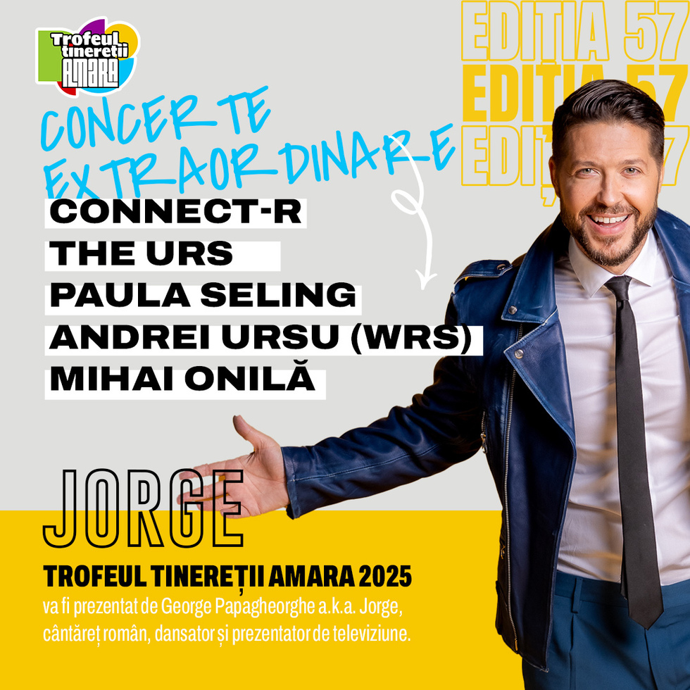 Jorge va fi gazda celei de-a 57-a ediţii a Festivalului „Trofeul Tinereţii”
