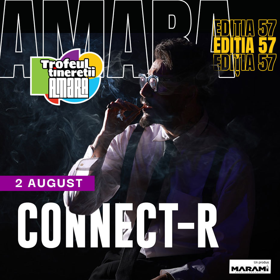 CONNECT-R va cânta la festivalul Amara pe 2 august