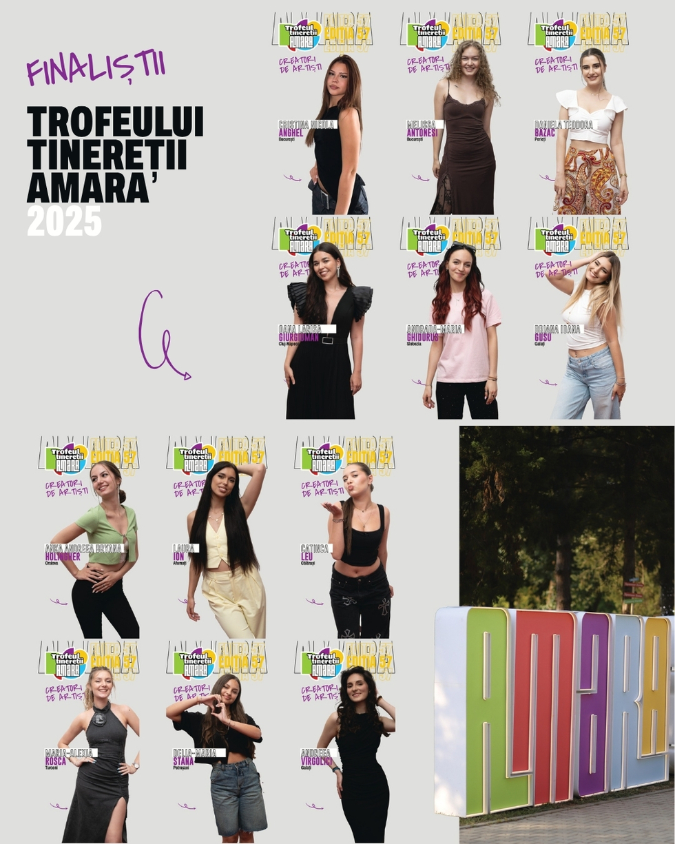 Finalistele Trofeului Tinereţii Amara