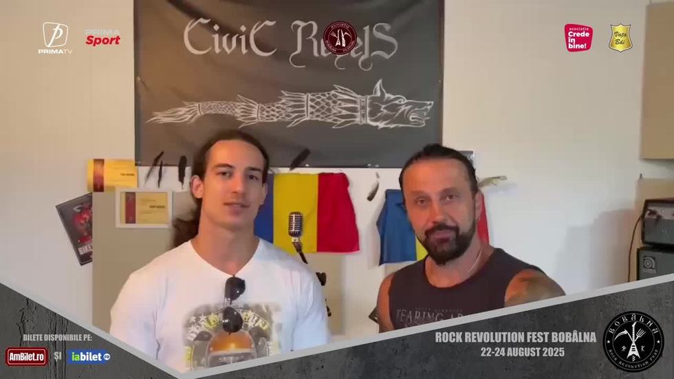 CiviC RebelS la Rock Revolution Fest Bobâlna!
