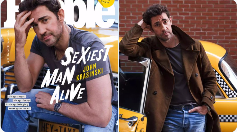 Actorul John Krasinski a fost desemnat de revista People „cel mai sexi bărbat în viaţă" pentru anul 2024