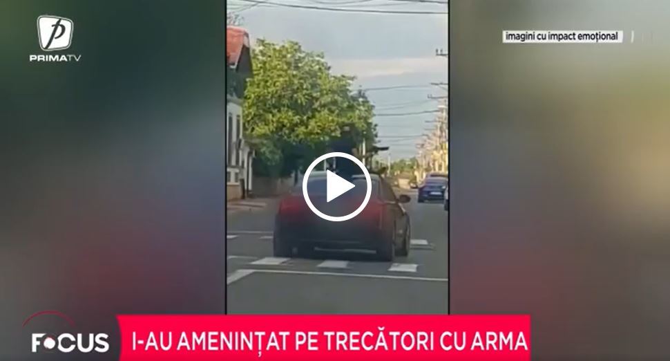 VIDEO. Imagini parca desprinse din filmele de acţiune, filmate pe străzile României