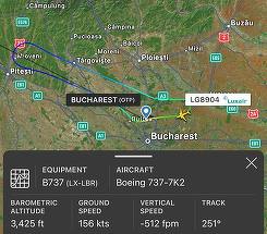 Un avion Boeing 737, care a plecat de la Bucureşti către Luxembourg a revenit pe Aeroportul Otopeni după zece minute