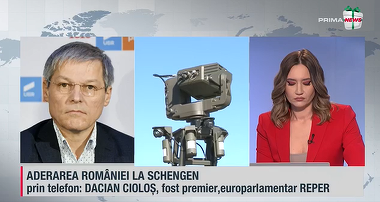 VIDEO. Cioloş, la Prima News, despre anunţul lui Ciolacu cu privire la Schengen: ”A dat iar cu bâta-n baltă”