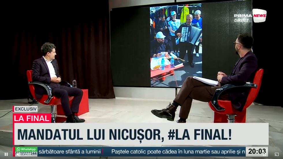 VIDEO - Nicuşor Dan, în emisiunea La Final: Nu am avut comunicarea cea mai activă, mai ales la începutul mandatului. Despre Piedone: Un candidat populist