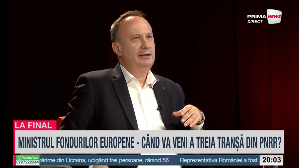 VIDEO - La Final, cu Adrian Câciu. Când vor veni fondurile din PNRR şi care sunt jaloanele referitoare la reformele fiscale şi impozitarea progresivă